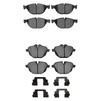 R1 Concepts® - Semi-Metallic Semi-Metallic Front and Rear Brake Pad Set