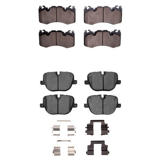 R1 Concepts® - Semi-Metallic Semi-Metallic Front and Rear Brake Pad Set