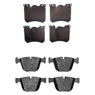 R1 Concepts® - Semi-Metallic Semi-Metallic Front and Rear Brake Pad Set