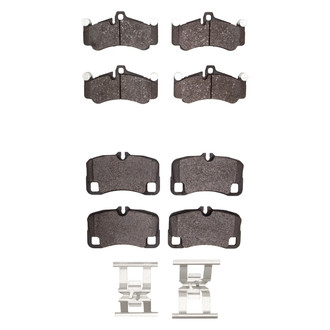R1 Concepts® - Semi-Metallic Semi-Metallic Front and Rear Brake Pad Set