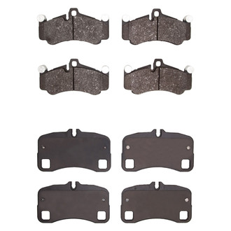 R1 Concepts® - Semi-Metallic Semi-Metallic Front and Rear Brake Pad Set