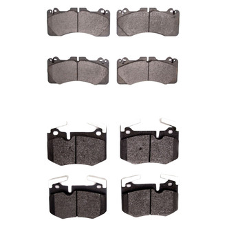 R1 Concepts® - Semi-Metallic Semi-Metallic Front and Rear Brake Pad Set
