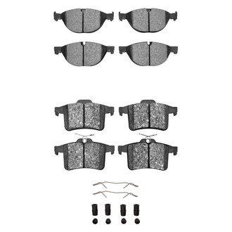 R1 Concepts® - Semi-Metallic Semi-Metallic Front and Rear Brake Pad Set