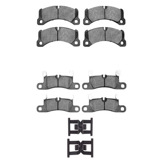 R1 Concepts® - Semi-Metallic Semi-Metallic Front and Rear Brake Pad Set