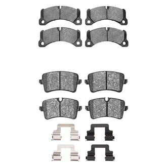 R1 Concepts® - Semi-Metallic Semi-Metallic Front and Rear Brake Pad Set