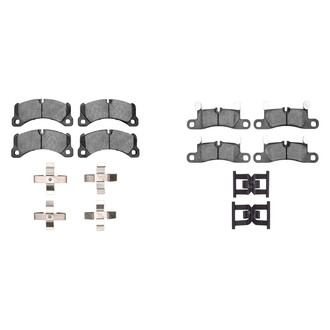 R1 Concepts® - Semi-Metallic Semi-Metallic Front and Rear Brake Pad Set