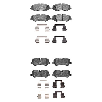 R1 Concepts® - Semi-Metallic Semi-Metallic Front and Rear Brake Pad Set