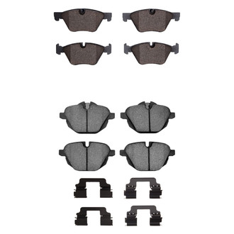 R1 Concepts® - Semi-Metallic Semi-Metallic Front and Rear Brake Pad Set