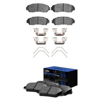 R1 Concepts® - Semi-Metallic Front and Rear Brake Pad Set