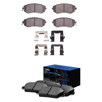R1 Concepts® - Semi-Metallic Front and Rear Brake Pad Set