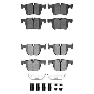 R1 Concepts® - Semi-Metallic Semi-Metallic Front and Rear Brake Pad Set