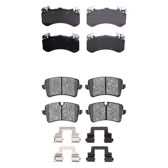 R1 Concepts® - Semi-Metallic Semi-Metallic Front and Rear Brake Pad Set