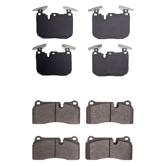 R1 Concepts® - Semi-Metallic Semi-Metallic Front and Rear Brake Pad Set