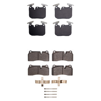 R1 Concepts® - Semi-Metallic Semi-Metallic Front and Rear Brake Pad Set