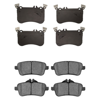 R1 Concepts® - Semi-Metallic Semi-Metallic Front and Rear Brake Pad Set