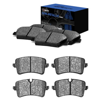 R1 Concepts® - Semi-Metallic Front and Rear Brake Pad Set