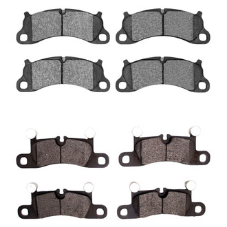 R1 Concepts® - Semi-Metallic Semi-Metallic Front and Rear Brake Pad Set