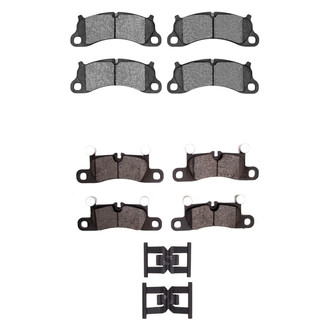 R1 Concepts® - Semi-Metallic Semi-Metallic Front and Rear Brake Pad Set