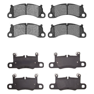 R1 Concepts® - Semi-Metallic Semi-Metallic Front and Rear Brake Pad Set