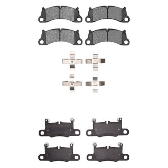 R1 Concepts® - Semi-Metallic Semi-Metallic Front and Rear Brake Pad Set