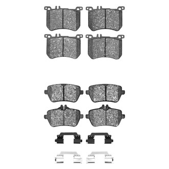 R1 Concepts® - Semi-Metallic Semi-Metallic Front and Rear Brake Pad Set