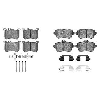 R1 Concepts® - Semi-Metallic Semi-Metallic Front and Rear Brake Pad Set