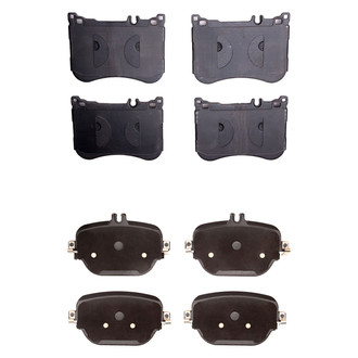 R1 Concepts® - Semi-Metallic Semi-Metallic Front and Rear Brake Pad Set