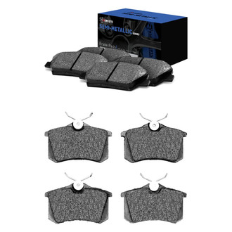 R1 Concepts® - Semi-Metallic Front and Rear Brake Pad Set