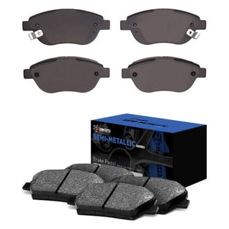 R1 Concepts® - Semi-Metallic Front and Rear Brake Pad Set