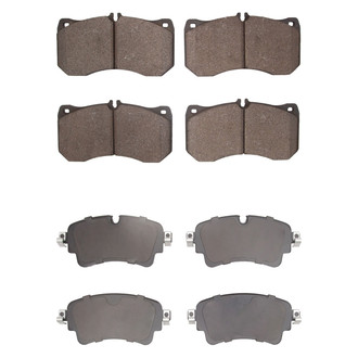 R1 Concepts® - Semi-Metallic Semi-Metallic Front and Rear Brake Pad Set
