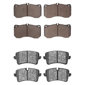 R1 Concepts® - Semi-Metallic Semi-Metallic Front and Rear Brake Pad Set