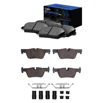 R1 Concepts® - Semi-Metallic Semi-Metallic Front and Rear Brake Pad Set