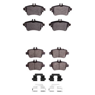 R1 Concepts® - Semi-Metallic Semi-Metallic Front and Rear Brake Pad Set