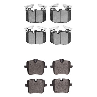 R1 Concepts® - Semi-Metallic Semi-Metallic Front and Rear Brake Pad Set