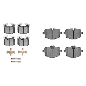 R1 Concepts® - Semi-Metallic Semi-Metallic Front and Rear Brake Pad Set