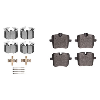 R1 Concepts® - Semi-Metallic Semi-Metallic Front and Rear Brake Pad Set