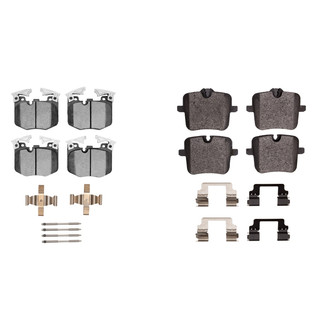 R1 Concepts® - Semi-Metallic Semi-Metallic Front and Rear Brake Pad Set