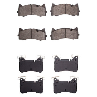 R1 Concepts® - Semi-Metallic Semi-Metallic Front and Rear Brake Pad Set