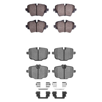 R1 Concepts® - Semi-Metallic Semi-Metallic Front and Rear Brake Pad Set