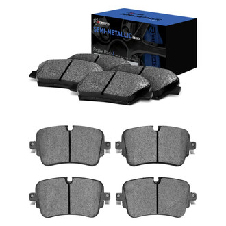 R1 Concepts® - Semi-Metallic Semi-Metallic Front and Rear Brake Pad Set