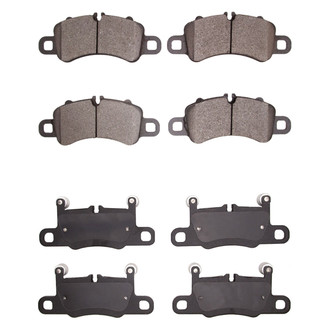R1 Concepts® - Semi-Metallic Semi-Metallic Front and Rear Brake Pad Set