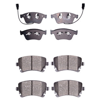 R1 Concepts® - Semi-Metallic Semi-Metallic Front and Rear Brake Pad Set