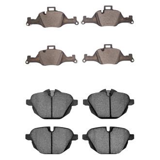 R1 Concepts® - Semi-Metallic Semi-Metallic Front and Rear Brake Pad Set