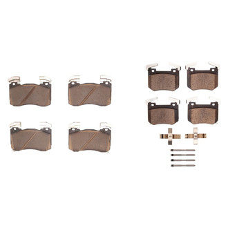 R1 Concepts® - Semi-Metallic Semi-Metallic Front and Rear Brake Pad Set
