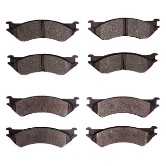 R1 Concepts® - Performance Off-Road/Tow High Friction Formulation Front and Rear Brake Pad Set