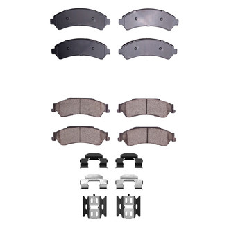 R1 Concepts® - Performance Off-Road/Tow High Friction Formulation Front and Rear Brake Pad Set