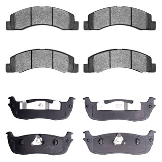 R1 Concepts® - Performance Off-Road/Tow High Friction Formulation Front and Rear Brake Pad Set