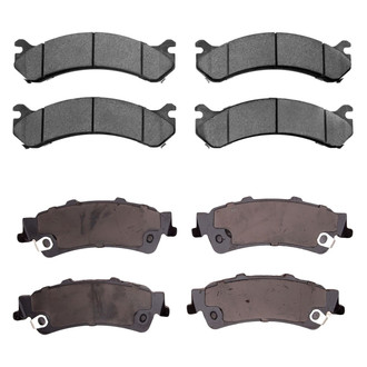 R1 Concepts® - Performance Off-Road/Tow High Friction Formulation Front and Rear Brake Pad Set