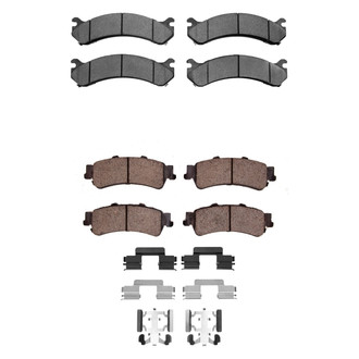 R1 Concepts® - Performance Off-Road/Tow High Friction Formulation Front and Rear Brake Pad Set