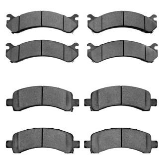 R1 Concepts® - Performance Off-Road/Tow High Friction Formulation Front and Rear Brake Pad Set